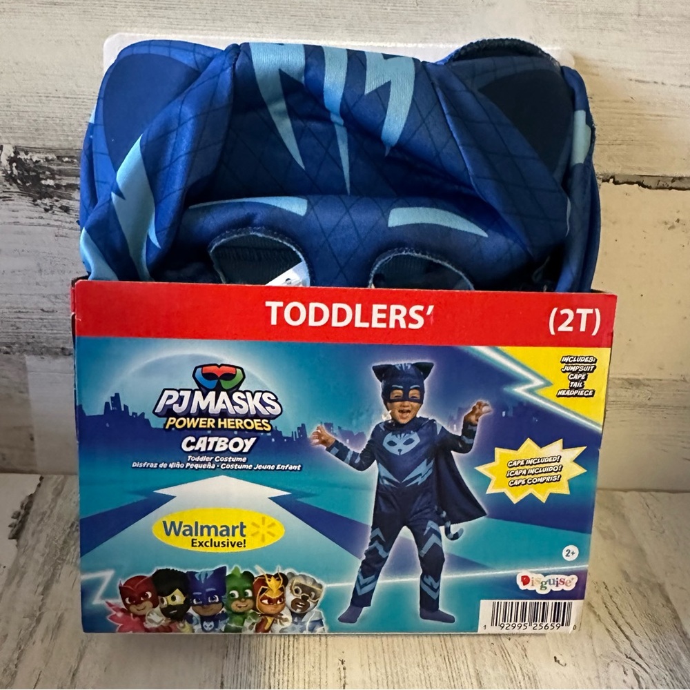 PJ Masks Catboy Toddler Halloween Costume Size 2T NEW